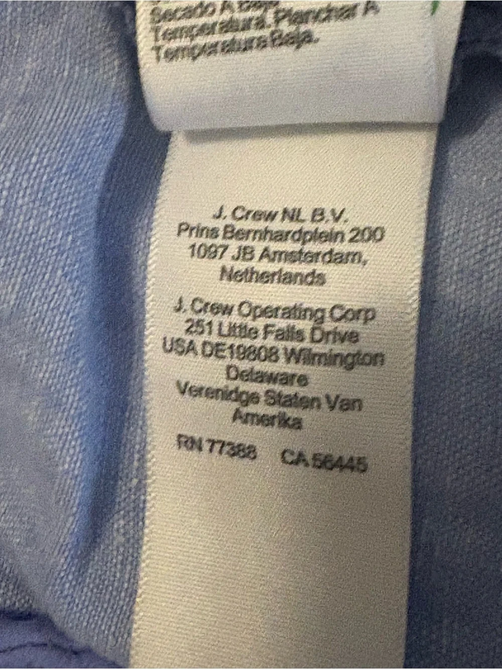 J. Crew 100% Linen 3
